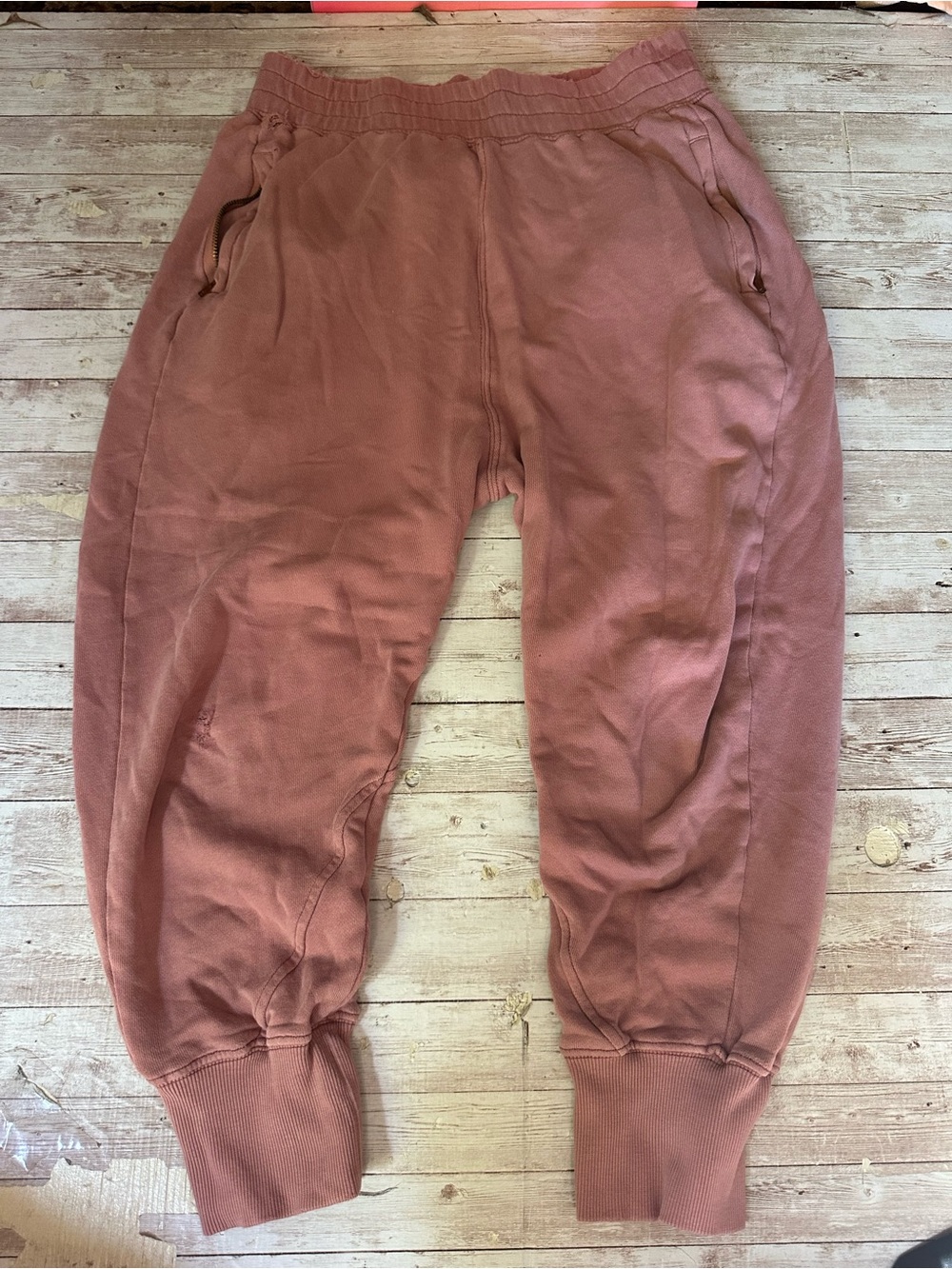 Free people movement Cozy Jogger Pants in Dusty Rose